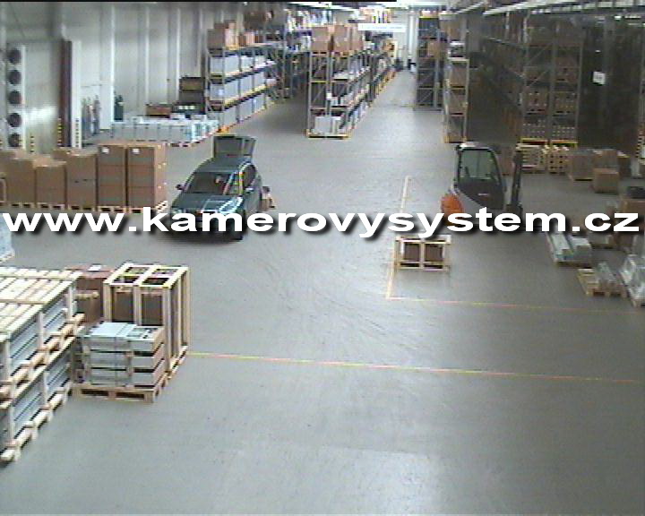 Kamerový systém ve výrobní hale