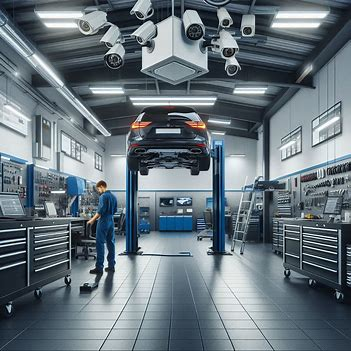 Kamerový systém pro autoservis